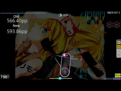 Cookiezi's kradness&Reol - Remote Control [Max Control!] | old vs new pp