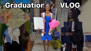 COLLEGE GRADUATION DAY: grwm/party + vlog
