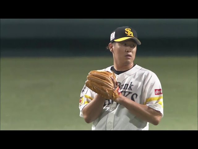 【ファーム】ズバっと決まって3球三振!! ホークス・杉山一樹 この回を3者凡退に抑える好投!! 2022年9月30日  福岡ソフトバンクホークス 対 中日ドラゴンズ