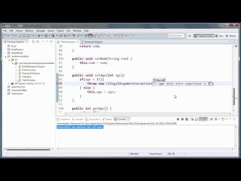 JAVA Intermédiaire 1 Introduction