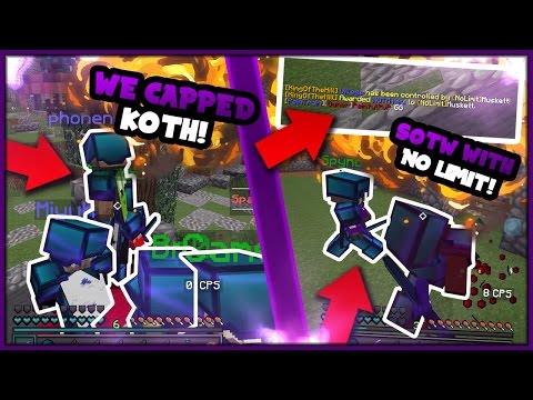 ArcaneHCF - SOTW RAIDING w/ NoLimit!! + WE CAPPED KOTH!! [1]