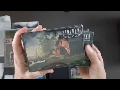 STALKER társasjáték stretch goals dobozbontás - Milán Horváth