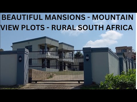 Beautiful mansions | mountain view plots available | Rural South Africa
