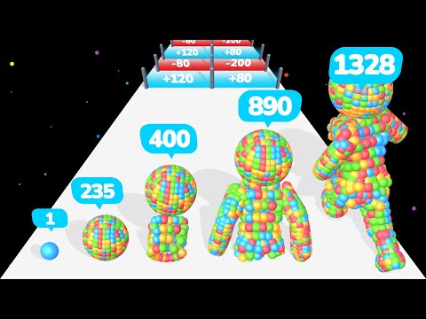 BALLOON RUSH 3D - Math Games (Freeplay, Max Level)