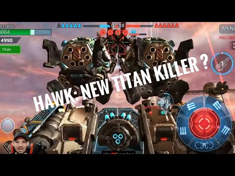 War Robots, Hawk,  the new tank killing robot?   its not exactly what i was expecting