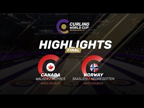 HIGHLIGHTS: Norway v Canada – Mixed Doubles final - Curling World Cup Grand Final - Beijing, China