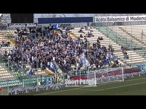 Il tifo in Modena vs Brescia, Serie B 2015/16