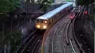 preview picture of video 'Manhattan-bound R62 3 Train@Eastern Parkway Portal'