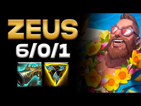 Zeus Gangplank vs Kayle / LOL KR Patch 12.12