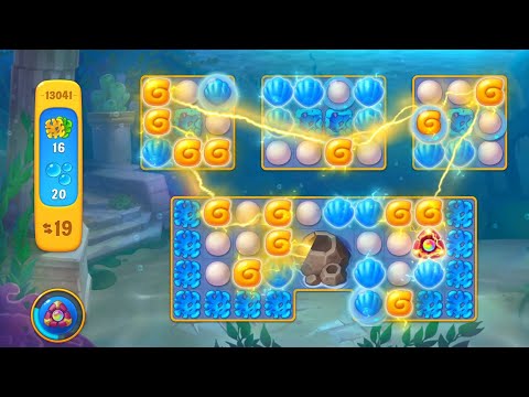 @Fishdom Level 12039 - 13041. Use Special Lightning ⚡🌩️