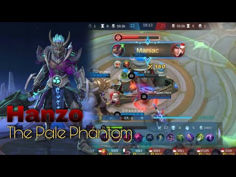 Hanzo skin The Pale Phantom | Mobile Legend Bang Bang