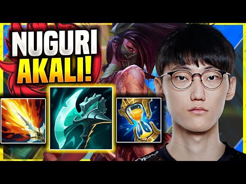 NUGURI PLAYS AKALI WITH NEW BUFFS! - FPX Nuguri Plays Akali Mid vs Sylas! | Season 11