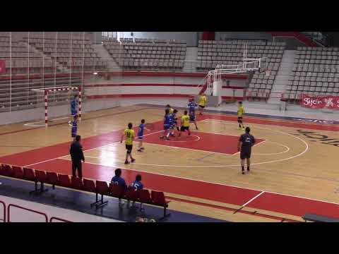 1ª pte Auseva Gijón Jovellanos balonmano INFANTIL MASCULINO enero 2019