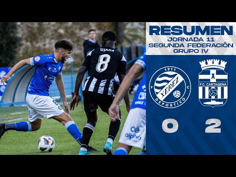 Resumen: Xerez Deportivo FC 0-2 FC Cartagena B (2022-23)