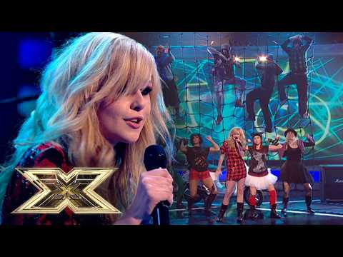 Diana Vickers ROCKED this Avril Lavigne classic | Live Shows | The X Factor