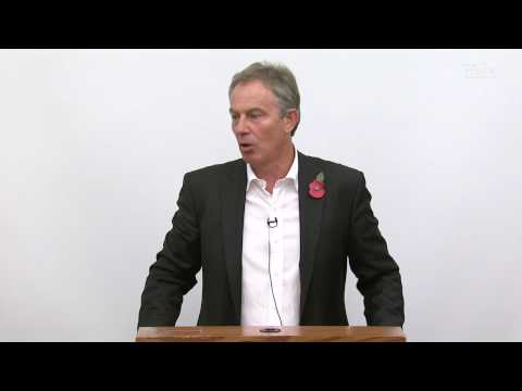 Faiths and Poverty Alleviation: Tony Blair