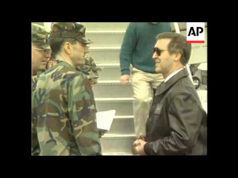 SOUTH KOREA: US DEFENCE SECRETARY WILLIAM COHEN VISIT