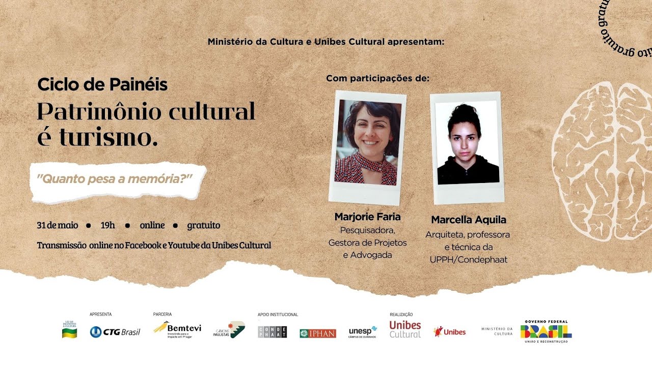 Patrimônio Cultural é Turismo - Quanto pesa a memória?