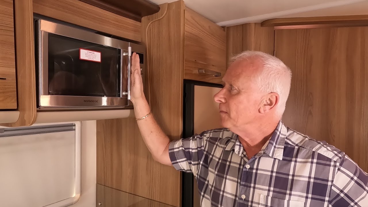 Caravan Microwave Upgrade - Removal