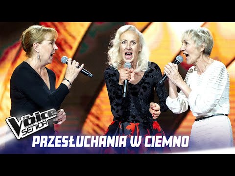Jola, Krystyna, Ela Szydłowskie - "Kwiat jednej nocy" - Blind Audition - The Voice Senior 1