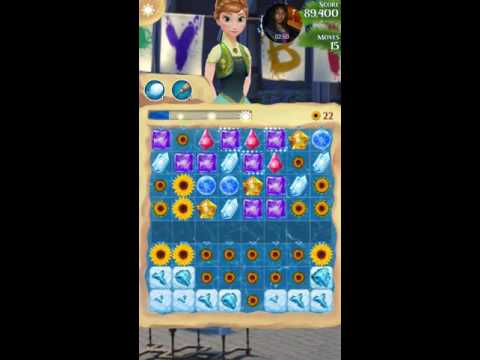 Frozen free fall decorate elsas cake bonus sunflowers level 4