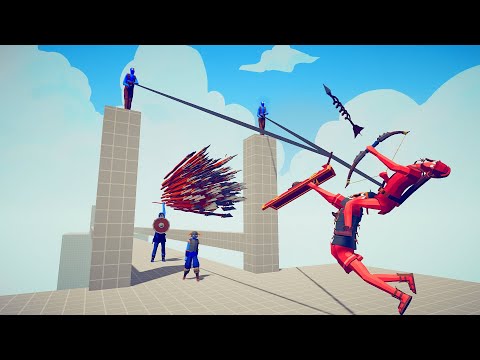 ROYAL CHAMPION + 2 RURAL HARPOON & SCREAMING vs EVERY UNITS|TABS - Totally Accurate Battle Simulator