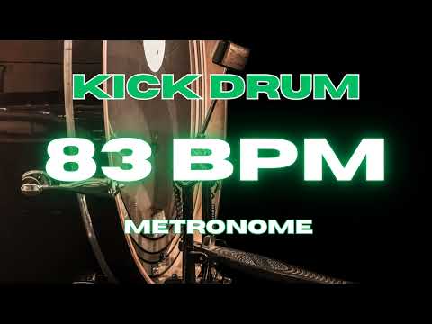 83 BPM - Kick Drum Metronome