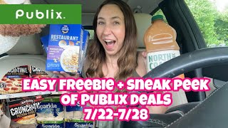 PUBLIX FREEBIE + SNEAK PEEK OF DEALS STARTING 7/22-7/28 EASY DEALS | HUGE SAVINGS!