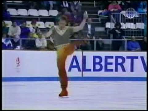 Kurt Browning SP 1992 Albertville Olympic Winter Games