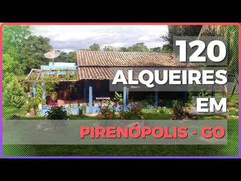 120 ALQ EM PIRENÓPOLIS - GO FAZENDA A VENDA EM GOIAS [🌱DUPLA APTIDÃO🐄] #agro #tec2agro #fazenda