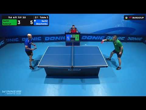 14:05 Serhii Kalenyk - Serhii Skachenko 17.08.2023 TT Euro.Cup Ukraine Master. TABLE 3