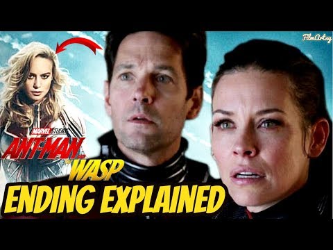 Ant-Man and The Wasp Ending Explained - Connection to Captain Marvel & Avengers 4
