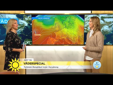 Sommarvärme på ingång - därför blir det varmare i Sverige - Nyhetsmorgon (TV4)