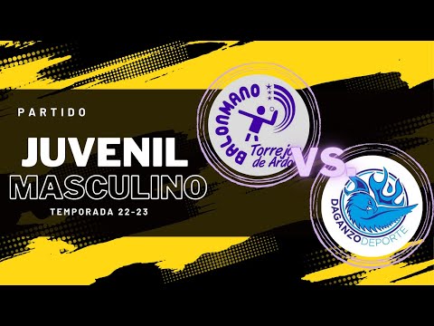PARTIDO JUVENIL MASCULINO. TORREJÓN  vs DAGANZO. TEMPORADA 22-23 - 18/12/2022