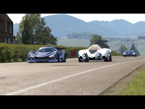 Apollo IE vs Lamborghini Centenario vs Lamborghini Egoista vs Lamborghini Sesto Elemento