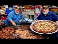 WORLD RECORD Biggest Afghan Chapli Kebab Pizza Ever Made Ultimate Street Food Experience