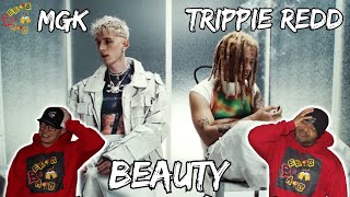 NEVER EXPECTED THIS....... | MGK & Trippie Redd - Beauty Reaction