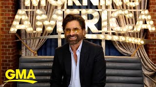 We played Ask Me Anything with John Stamos backstage at 'GMA' l GMA