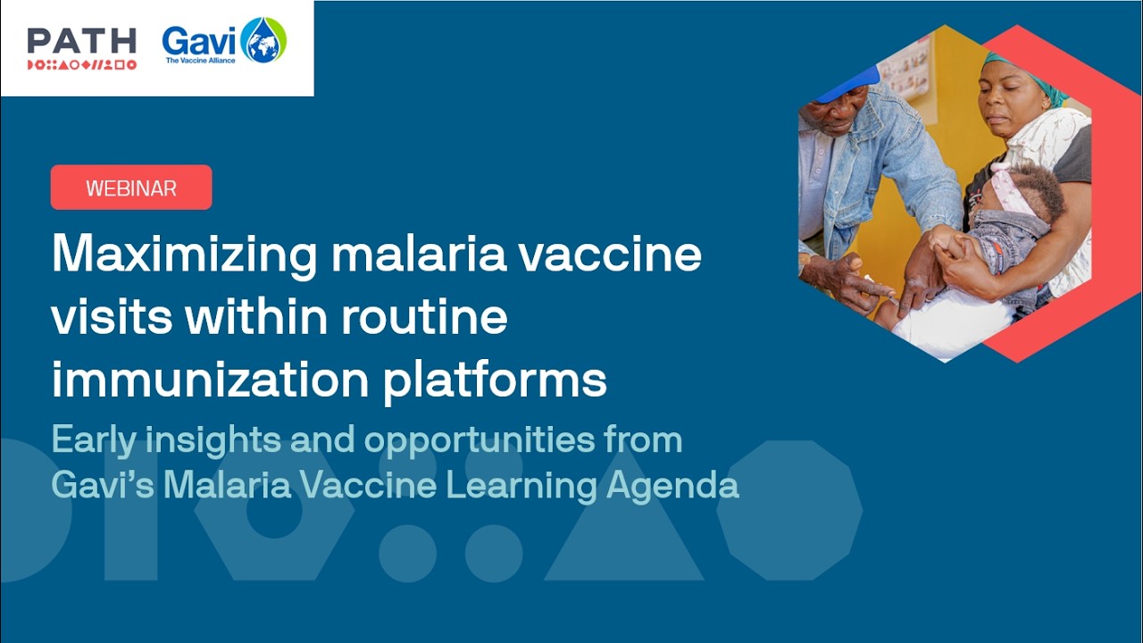Maximizing malaria vaccine visits within routine immunization platforms