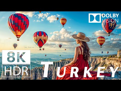 TURKEY 8K HDR 60FPS Dolby Vision | Cinematic Journey