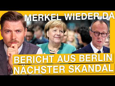 "Report from Berlin" manipulates video! Merkel suddenly appears at Merz election | New scandal