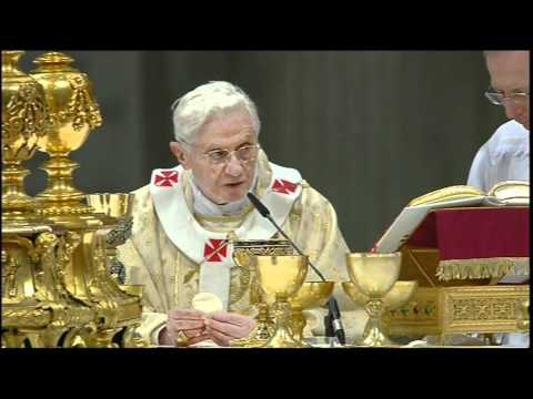 Benedict XVI. Christmas mass 24.12.2011