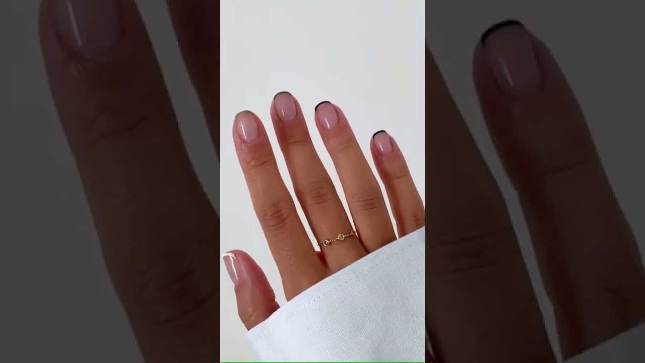 Verniz Green Lak French Manicure Green