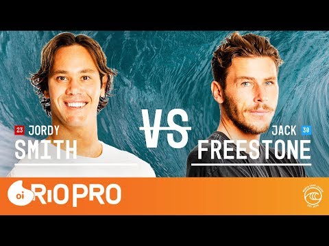 Jordy Smith vs. Jack Freestone - Round of 32, Heat 11 - Oi Rio Pro 2019