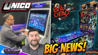 Evil Dead Pinball Announced By Spooky & John D Officially Working With Unico
