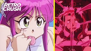 Catgirl stops kidnappers at the beach, but she can’t swim?! | Cat Girl Nuku Nuku OVA (1992)