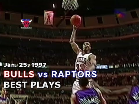 January 25, 1997 Bulls vs Raptors highlights
