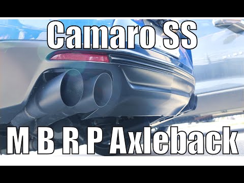 Camaro SS MBRP Axleback Sound Clips!