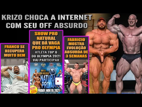 Krizo venceria Big Ramy? Off Absurdo + Show Natural Pro curiosidades + Felipe Franco + Fabricio