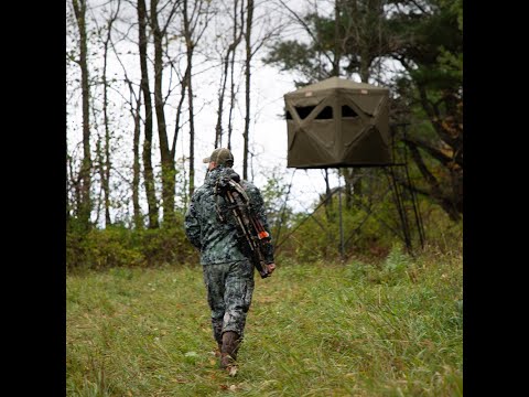 Cage Blind With Matching Tower